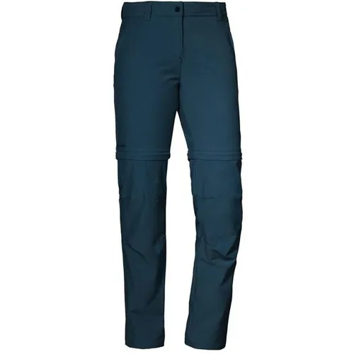 Schöffel Damen Pants Ascona Zip Off - Wanderhosen: Leichte und wasserabweisende Outdoorhose mit abtrennbaren Beinen für optimale Flexibilität und höchsten Tragekomfort beim Wandern.