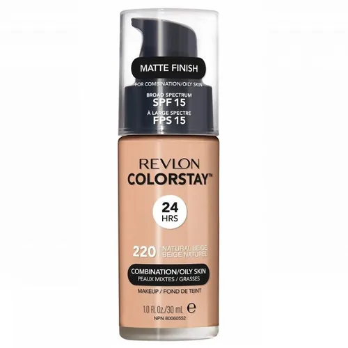 Revlon Colorstay Make-up Grundierung für ölige 220 NATURAL BEIGE 30ml