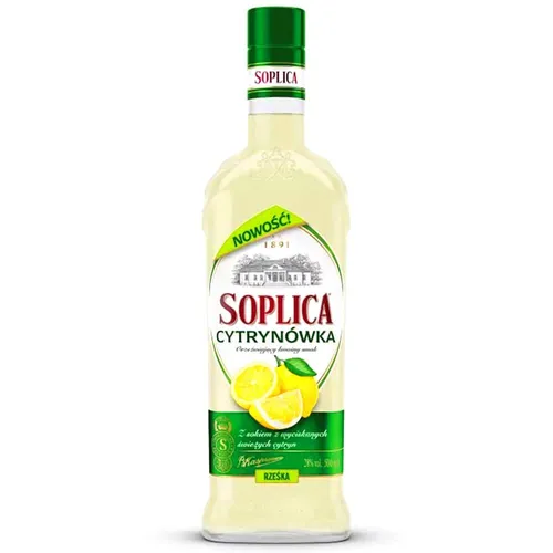 Soplica Cytrynowka Polnischer Likör Zitronenlikör  0,5L 28% Vol.