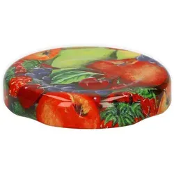 20er Set Deckel To 43 Obstdekor incl. Diamant-Zucker Gelierzauber Rezeptheft