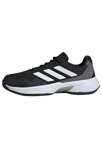adidas Herren CourtJam Control 3 Clay Tennis Shoes - Tennisschuhe mit atmungsaktivem Mesh-Obermaterial und Bounce Zwischensohle für optimalen Komfort. Ideal für schnelle Bewegungen auf dem Platz, besteht zu mindestens 20 % aus recycelten Materialien.