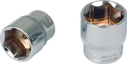 KS Tools 3/8 CHROMEplus Sechskant-Stecknuss, 16 mm