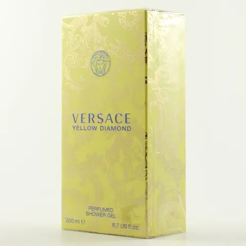 Versace Yellow Diamond Shower Gel 200 ml - Luxuriöses Duschgel mit dem Duft von Versace Yellow Diamond, für ein erfrischendes und sinnliches Duscherlebnis.