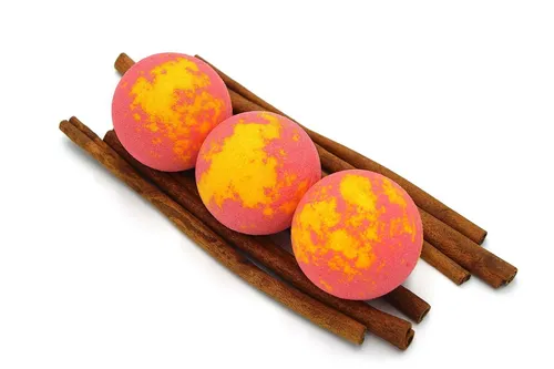 Nesbel Badebombe Granatapfel mit Traubenkernöl 1 Stück 125 g