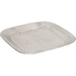 Marrakesch Dekotablett Hosna Silber 29cm in silber von Marrakesch Orient & Mediterran Interior