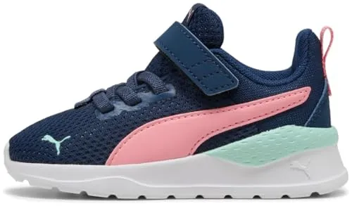 Puma Anzarun Lite AC Inf persian blue-pinkscape-mint melt (47) - Sneaker für Kinder mit atmungsaktivem Mesh-Obermaterial und innovativer IMEVA-Zwischensohle für maximalen Laufkomfort und Dämpfung.