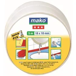 Knickwinkel selbstklebend quickFIX KOMFORT weiß 18 x 18 mm