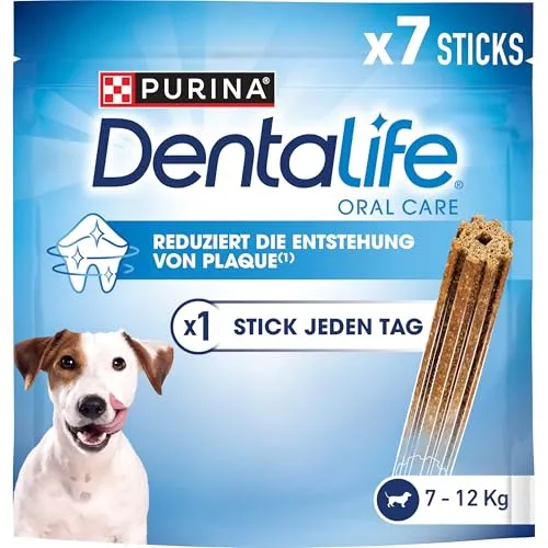 Dentalife PURINA Zahnpflege-Snacks für Kleine bis Große Hunde, Reduziert Zahnsteinbildung, 5er oder 6er Pack, 6 x 115 g