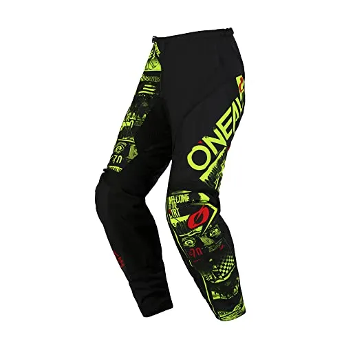 O'NEAL Element Pants Attack V.23 | Motocross-Hose - Motorradhosen mit bequemer, lockerer Passform für maximale Bewegungsfreiheit. Strapazierfähige Denier-Stoffe und elastischer Bund sorgen für Komfort und Sicherheit auf jeder Strecke.