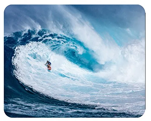 m. kern Mousepad Surfer