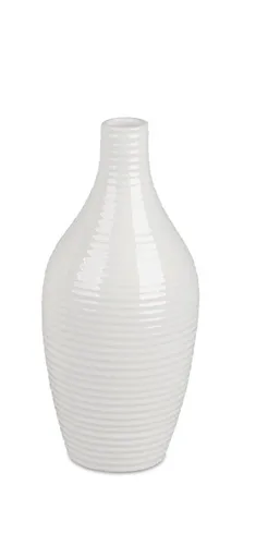 Porzellan Flaschen Vase   Höhe: 20 cm von formano