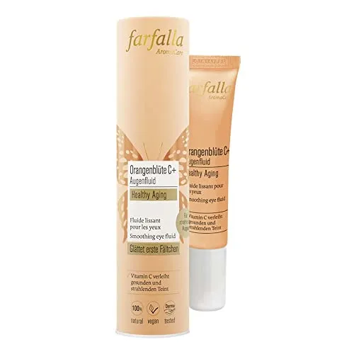 FARFALLA Healthy Aging, Orangenblüte C+ Augenfluid, 15ml