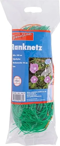TrendLine Ranknetz 180 x 180 cm Kletterhilfe Rankhilfe Pflanzennetz Stütznetz