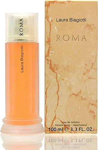 Laura Biagiotti Roma Eau de Toilette 100 ml - Verführerischer Damenduft, langanhaltend und ideal für jede Jahreszeit