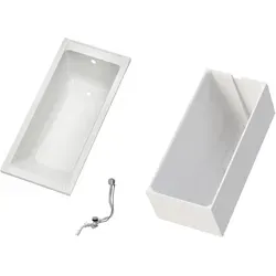 Ottofond Körperformwanne-Set 170 cm x 75 cm von Ottofond