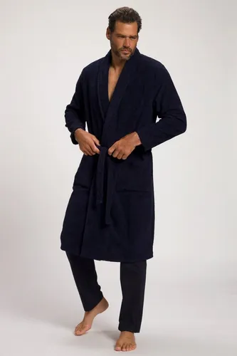 JP 1880 Herren Bademantel Frottee in großen Größen - Extra weicher Frottee-Bademantel bis 8 XL, mit zwei großen Taschen und einem praktischen Gürtel für höchsten Komfort.