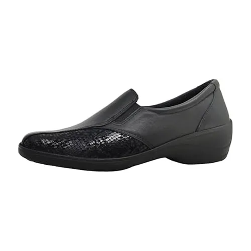 ACO Olga 54 Damen Slipper in Schwarz, Größe 40