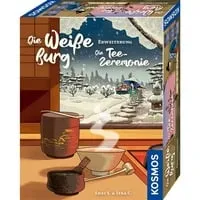 Die Weiße Burg - Erweiterung Die Tee-Zeremonie - Gesellschaftsspiel-Erweiterung mit neuen Aktionsmöglichkeiten und zusätzlichem Spielzug. Erlebe die japanische Tee-Zeremonie im 18. Jahrhundert für noch mehr Spielspaß!