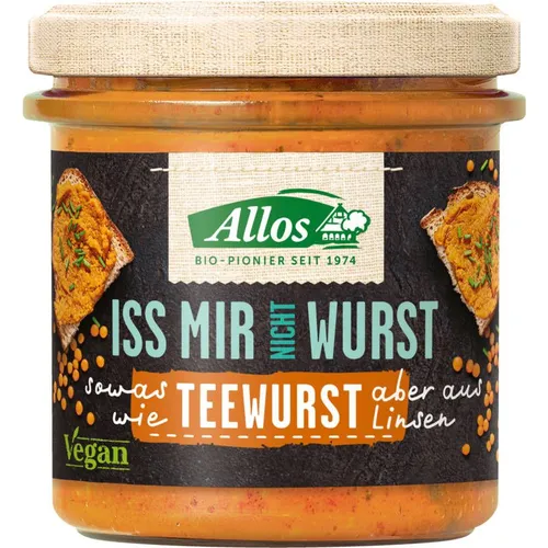 Allos Iss mir nicht Wurst Teewurst von Allos