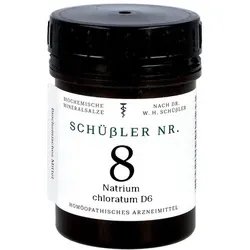 Schüssler Nummer 8 Natrium chloratum D6 Tabletten