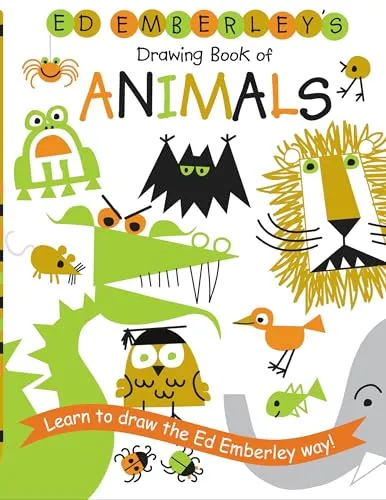 Ed Emberley's Drawing Book of Animals: Learn to draw the Ed Emberley way!