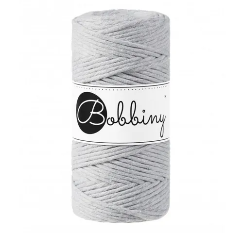 Bobbiny Bobbiny 3 mm Makramee Garn Regular 100 m Häkelwolle, 100 m (3 mm Baumwoll-Kordel), 320 g