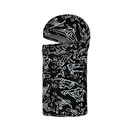 Buff Junior Thermonet Hinged Kids Sturmmaske Tivat Black Gr. Uni
