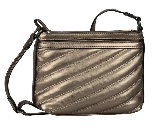 Gabor Umhängetasche Camila - Stylische Umhängetasche in Old Silver, ideal für den Alltag. Mit praktischem Hauptfach, mehreren Fächern und verstellbarem Schulterriemen für optimalen Tragekomfort.