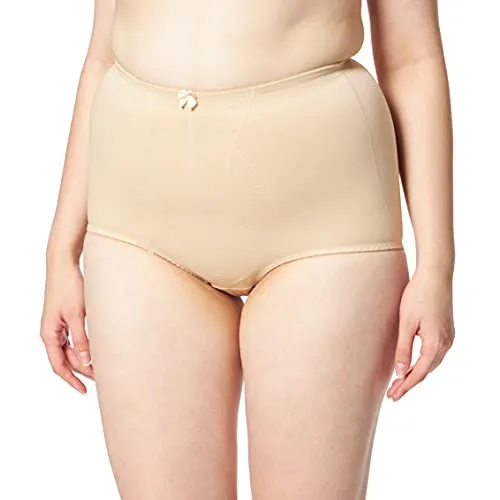 Sassa Damen Miederslip Miederhose, Einfarbig, Beige, Gr. 46 - Miederslip für Damen mit besonderer Formkraft, verstärkter Front- und Hüftpartie für optimalen Halt. Ideal für ein bequemes Tragegefühl durch breites Gummi am Bund. Perfekt für jeden Anlass.