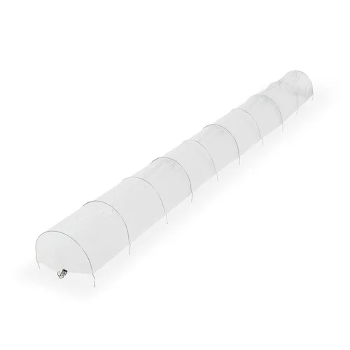 Folientunnel Pflanzentunnel Beetabdeckung Garten-Tunnel 7 m transparent 700 cm