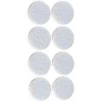 Fackelmann Filzgleiter Ø28mm, selbstklebend, weiß, 8Stk. 62705