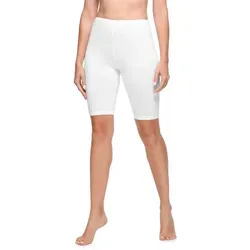Ladeheid Leggings Damen Kurze Hose LA40-131 (1-tlg) elastischer Bund weiß S