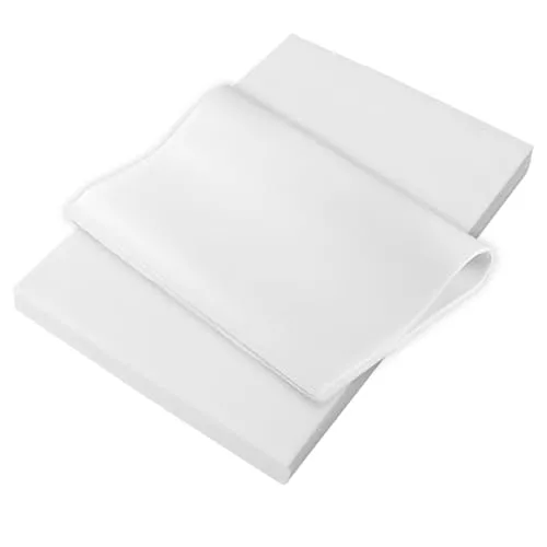 Backpapier Zuschnitte Weiß 100 Stk Butterbrotpapier Käsepapier Zuschnitte 20 x 30cm Vorgeschnittene Antihaft Pergamentblätter zum Backen
