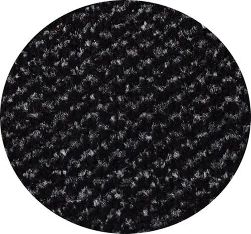 MERTEX Runde Schmutzfangmatte Ø 115 cm in Schwarz in schwarz von MERTEX