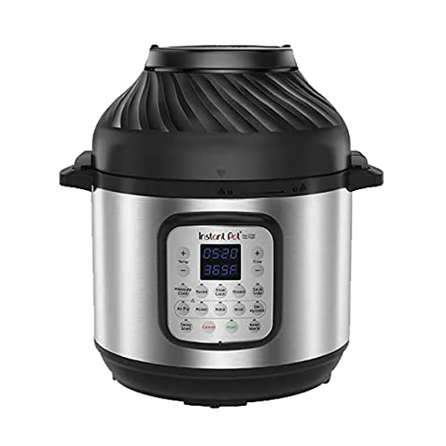 Instant Pot Duo Crisp + Heißluftfritteuse 11-in-1 5.7 L in silber von Instant Pot