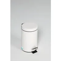 PROREGAL® Mülleimer Tretabfallsammler 12L Anthrazit - Haushaltszubehör mit Fußpedal für hygienische Nutzung und platzsparendes Design, ideal für Büros und Wohnräume.