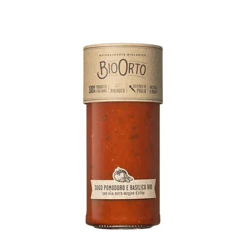 BioOrto Tomatensauce Basilikum (0.55 kg)