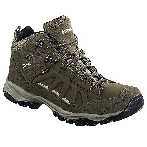 MEINDL NEBRASKA LADY MID XCR - Dunkelbraun, 39.5 - Wanderschuhe für Damen, leicht und bequem mit wasserdichter Gore-Tex®-Ausstattung, ideal für leichte Wanderungen und den Alltag.