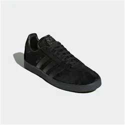 adidas Herren Gazelle Sneaker - Core Black, 44 EU - Herren-Sneaker mit regulärer Passform, Gummisohle und hochwertigem Obermaterial aus Wildschwein-Nubukleder für optimalen Tragekomfort.