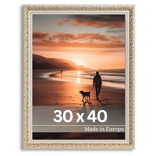 VictoR Vintage Bilderrahmen „Rubens“ in 30x40 cm Gold Beige in beige von Victor