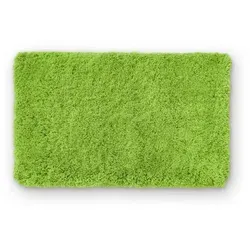 Produktbild WohnDirect Hochflor, Grün, Textil, 60x100 cm, Oeko-Tex® Standard 100, Badtextilien, Badematten