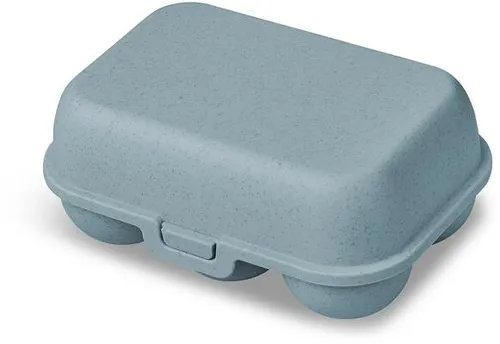Koziol Eggs To Go Eierbox, 6er, flower blau