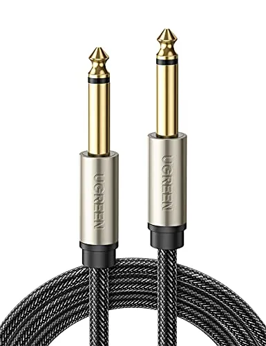 Produktbild UGREEN 6,35mm Gitarre Kabel Mono Klinke Kabel Instrumentenkabel 1/4