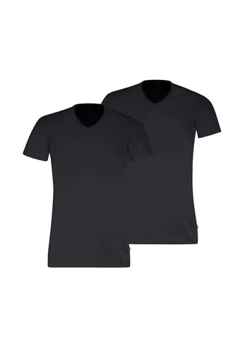 Levi's® T-Shirt LEVIS MEN V-NECK (2er Pack) - Vielseitiges Herren-T-Shirt mit V-Ausschnitt und kurzen Ärmeln. Der lockere Schnitt und die Stretch-Qualität sorgen für hohen Tragekomfort. Ideal für jeden Anlass, ob lässig zur Jeans oder entspannt am Strand.