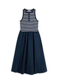 Damen Midikleid Baumwolle M von Tommy Hilfiger