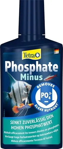Tetra PhosphateMinus - senkt schonend und zuverlässig den Algennährstoff Phosphat im Aquarium, 250 ml