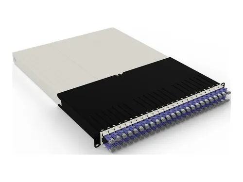 PATCHBOX .one 30RU Cat 6A STP 1.8 m Violett in lila von Patchbox