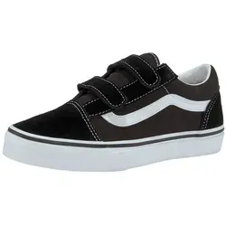 Vans JN Old Skool V Schwarz/Weiß (001) 5 M - Stylische Sneakers für Kinder, ideal für den Alltag. Aus hochwertigem Leder gefertigt, bieten sie Komfort und Langlebigkeit.