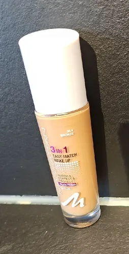 Manhattan 3in1 Easy Match Make Up Nr. 38.4 - BRONZE 30ml - Make-up für alle Hauttypen mit mittlerer Abdeckung, angereichert mit Vitaminen für einen samtigen Effekt. Ideal für ein natürliches Finish.
