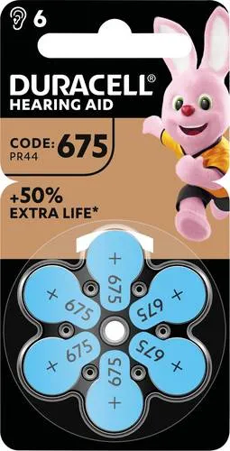 Duracell Hörgerätebatterien Größe 675 von Duracell